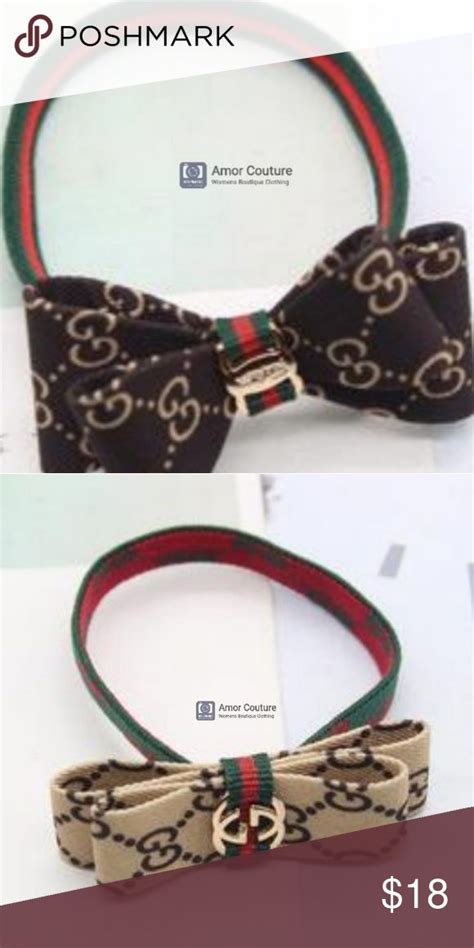 gucci hair tie replica|gucci headband on celebrities.